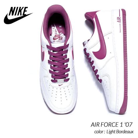 Air Force 1 '07 'Light Bordeaux' 